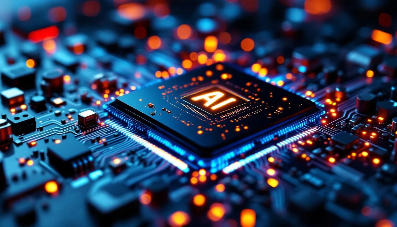 Advanced AI Processor with Circuit Network