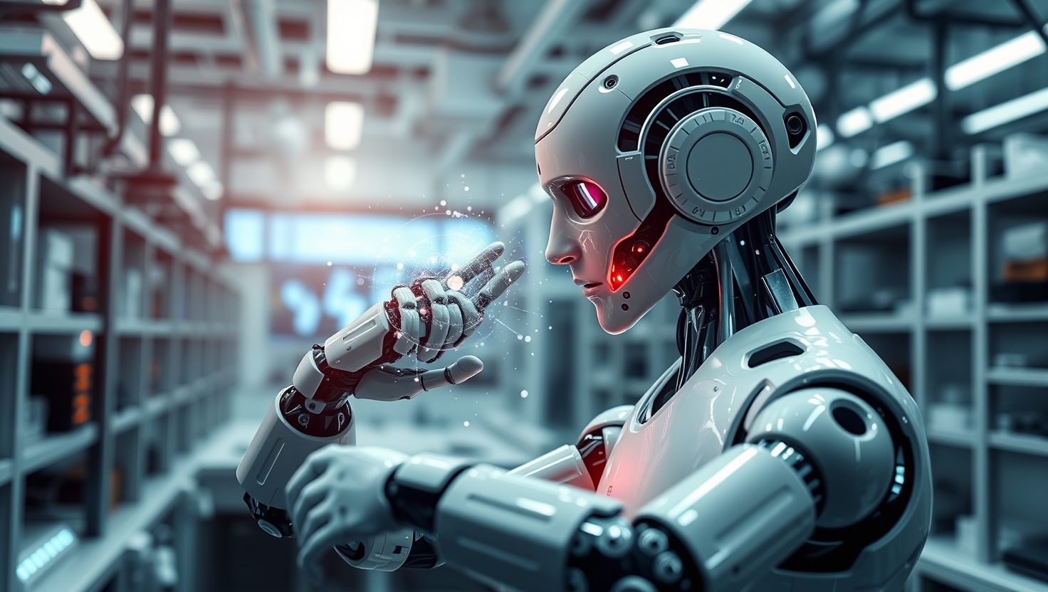 Autonomous AI Robot in Smart Data Center
