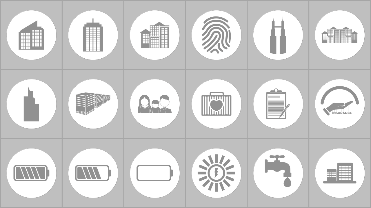 Visual Slide Concept Diagram Clean Minimal