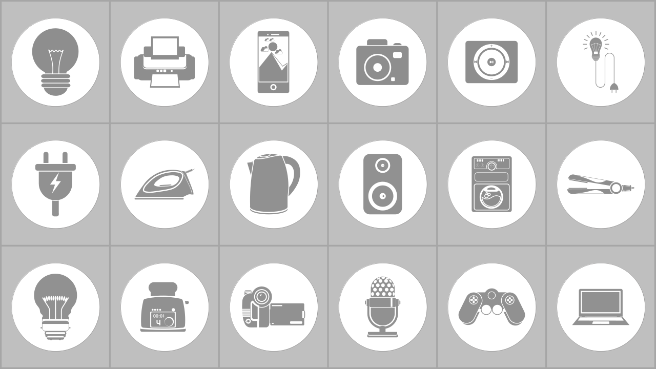Visual Slide Concept Diagram Corporate Style