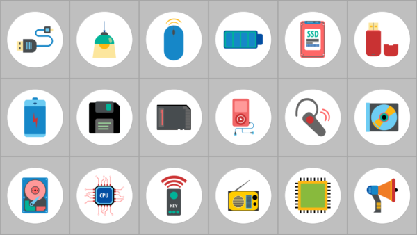 Visual Slide Concept Diagram Flat Design