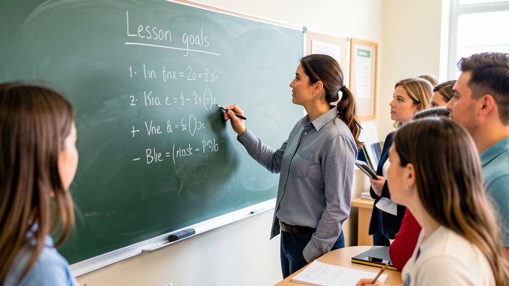 Start with a Clear Lesson Objective