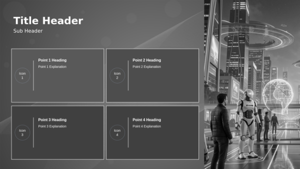 Check In Regularly Four Steps PowerPoint Diagram — A Clean, Icon-Based Visual Layout