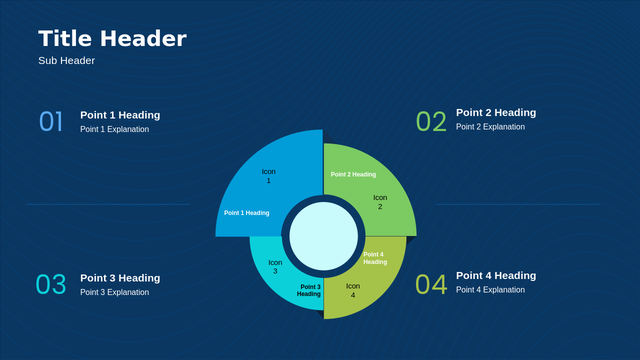 Four Step Infographic PPT – Business Continuity Template – Plans