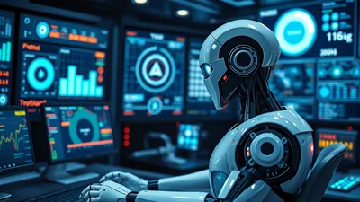 AI Powered Humanoid Robot Working Synergy