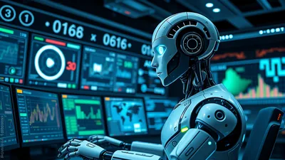 AI Powered Humanoid Robot Working