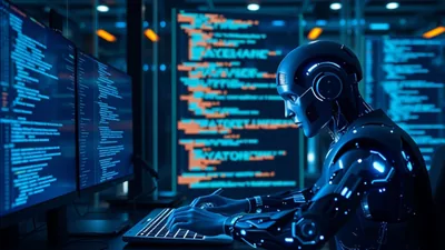 Artificial Intelligence Writing Seafoam