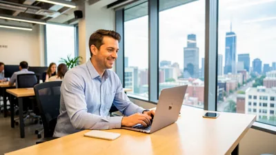 Blog Innovative Entrepreneur Working in a Shared Space