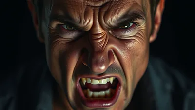 Close Up Portrait of a Person
