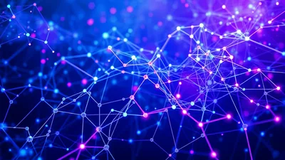 Complex Machine Learning Neural Network Mosaic