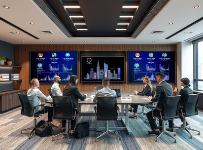 Corporate Boardroom Meeting with Team Cipher