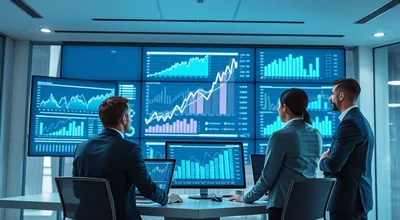 Corporate Business Growth Concept Raven