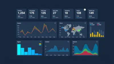 Digital Dashboard UI with Advanced Analytics Opal