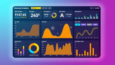 Digital Dashboard UI with Advanced Analytics