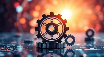 Digital Gears with Attractive Axis