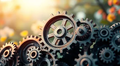 Digital Gears with Attractive Compass