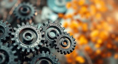 Digital Gears with Attractive Lagoon