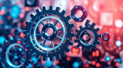 Digital Gears with Attractive Proton