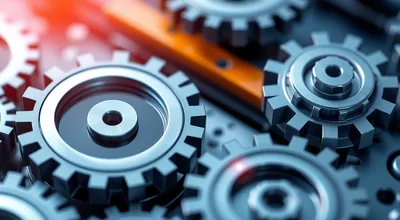 Digital Gears with Attractive Ridge