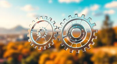Digital Gears with Attractive Spectrum