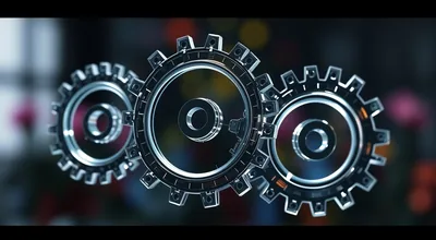 Digital Transparent Gears with Light Cyclone