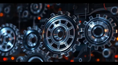Digital Transparent Gears with Light