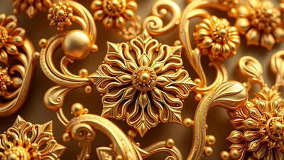 Gold Ornaments