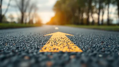 Growth Road with Arrow Arrow Central