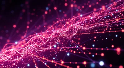 Quantum Data Field with Particles Fusion