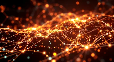 Quantum Data Field with Particles Synergy