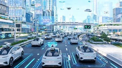 Self Driving Electric Cars Concept
