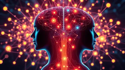 Twin Profile Heads Neural Network Brain
