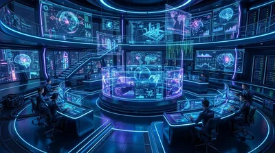 Ultra Modern AI Cont Aurora
