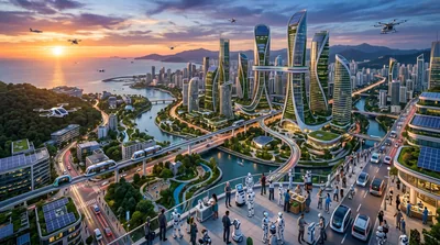 Vision of Human Civilization in Future Steelline